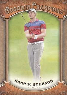2014 Upper Deck Goodwin Champions #106 Henrik Stenson Golf