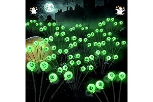 Solar Scary Eyeball Lights for Halloween Decorations