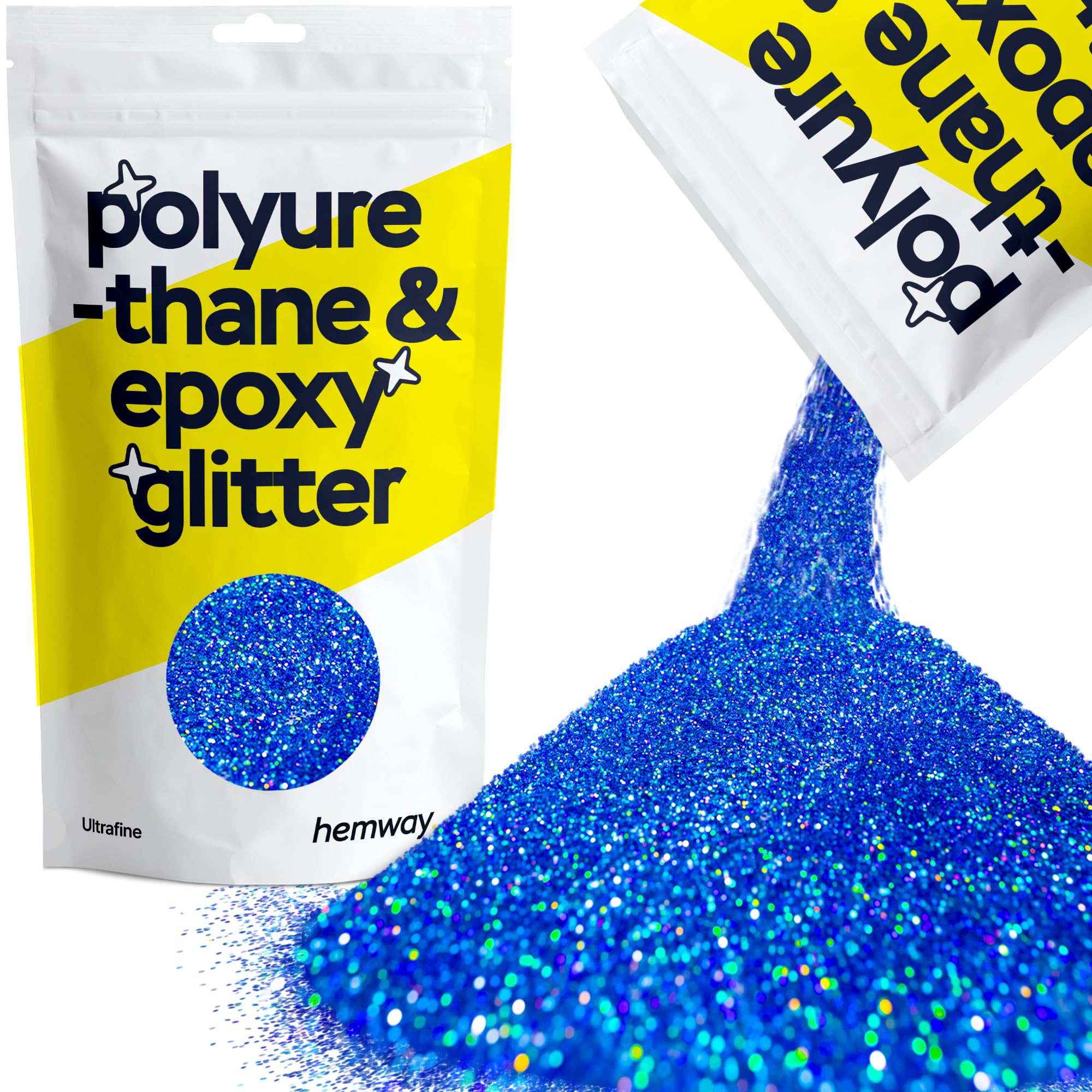 Hemway Resin Glitter Bronze Brown 100g Super Chunky | Polyurethane & Epoxy Glitter for Resin Crafts, Tumblers, Coasters, Floor & Table Art — view 180
