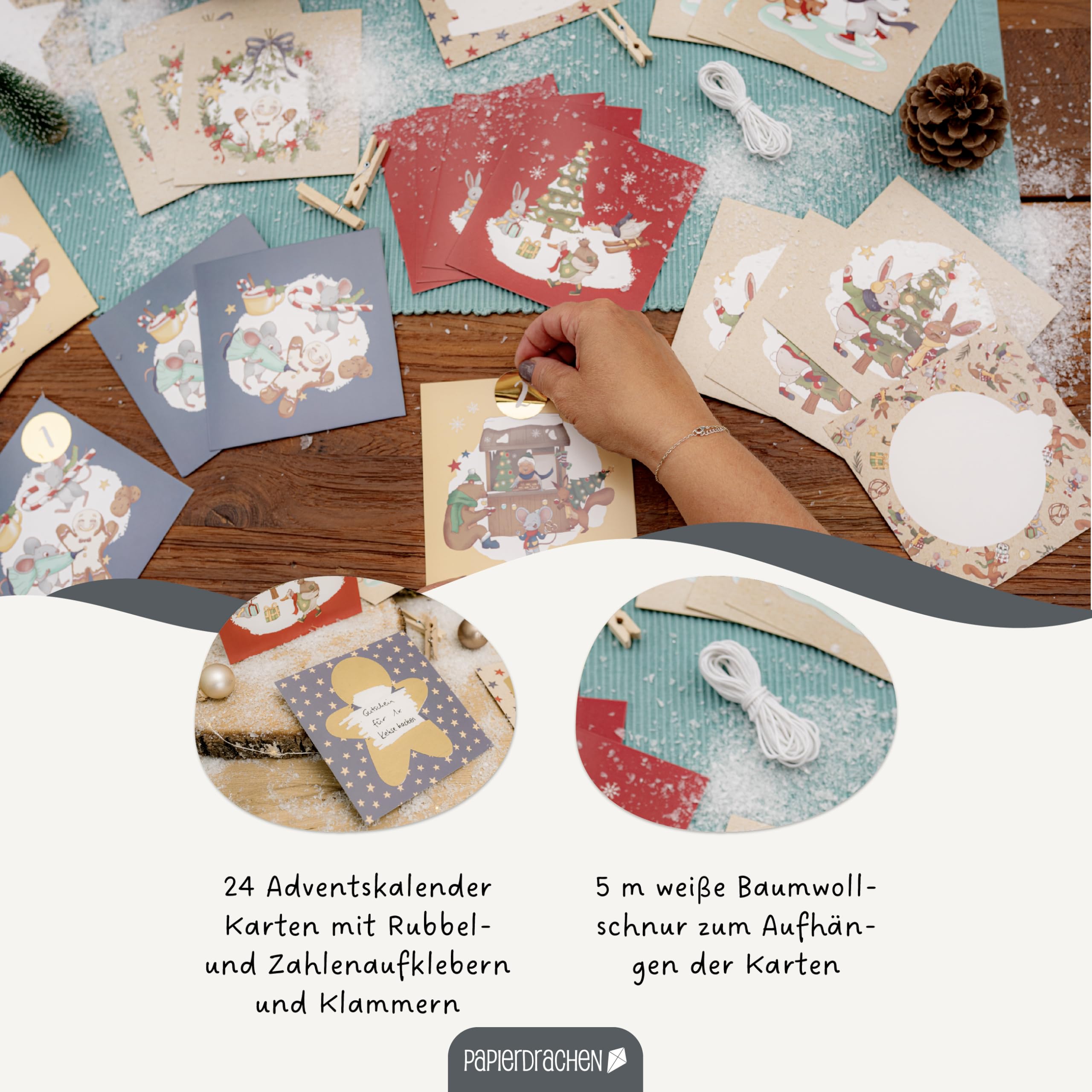 Scratch Calendar Winter Animals - Set 04 - Image 4