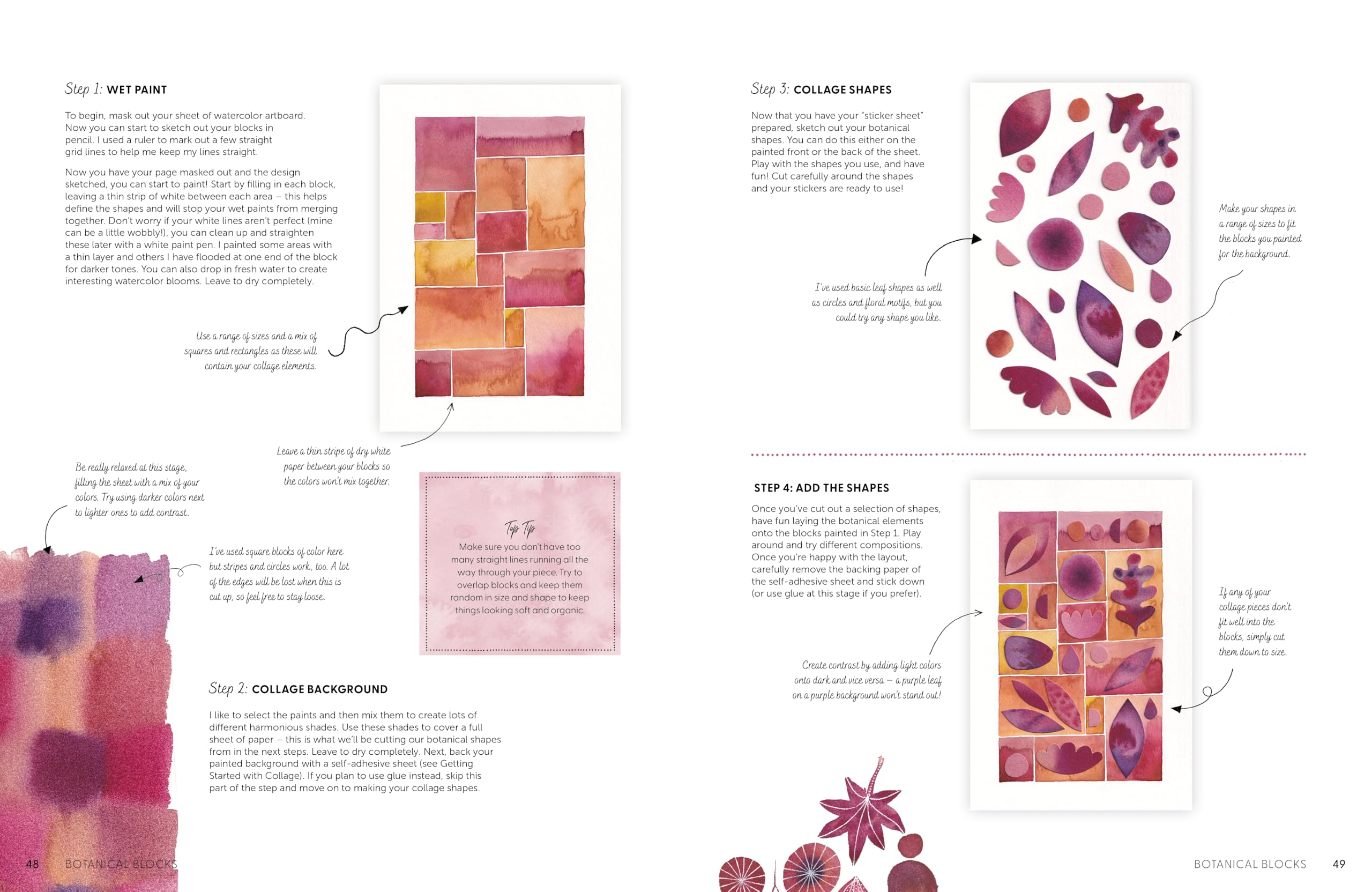 Creative Abstract Mixed Media : The Beginner's Guide to Expressive Painting with Watercolor and More!