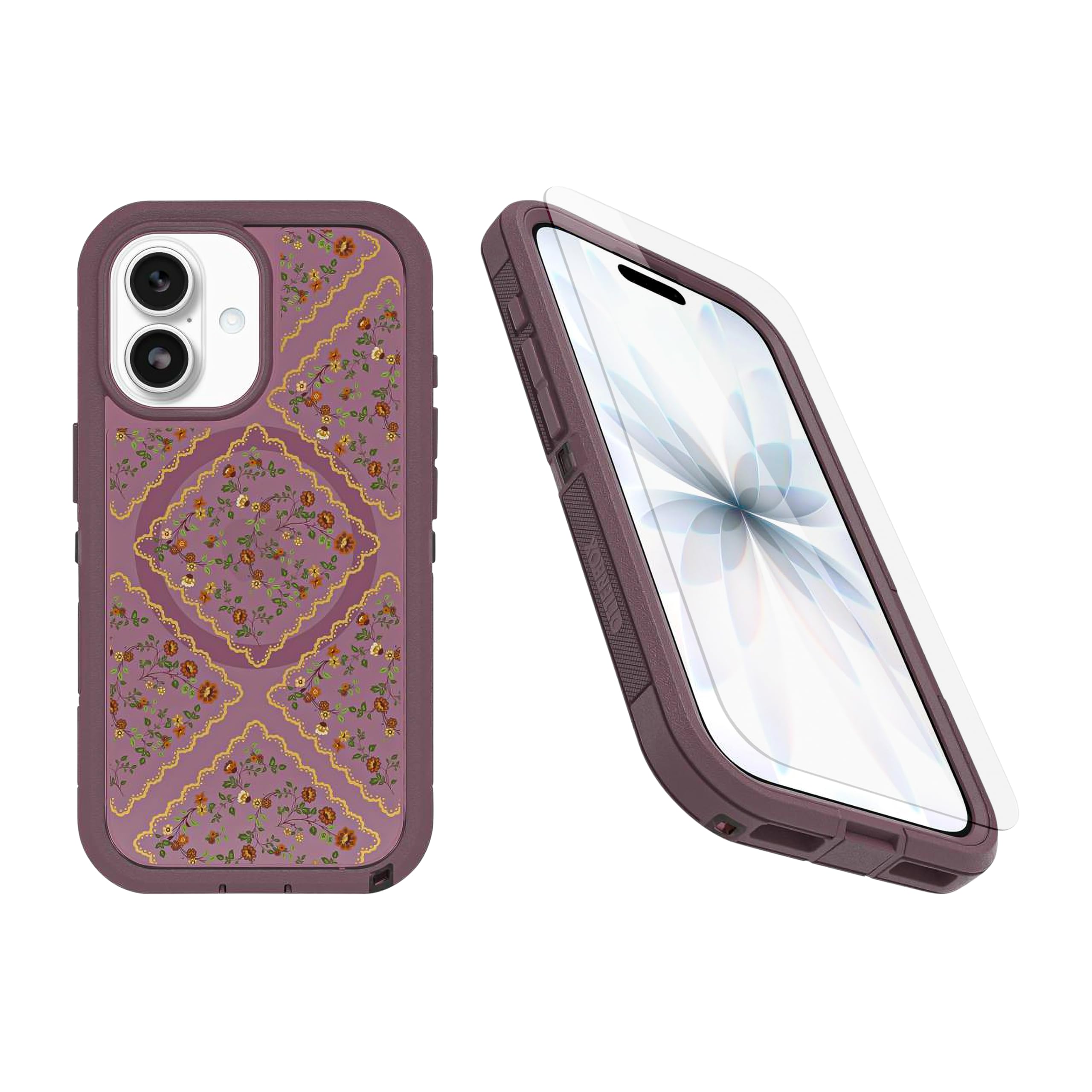 Photo 1 of OtterBox Defender XT Case & Screen Protector for iPhone 17 - Dusk Reverie
