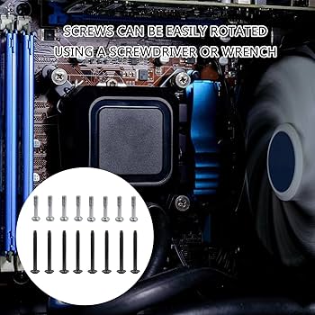 Amazon.co.jp: 8 個水冷ラジエーターフィッティングネジファン