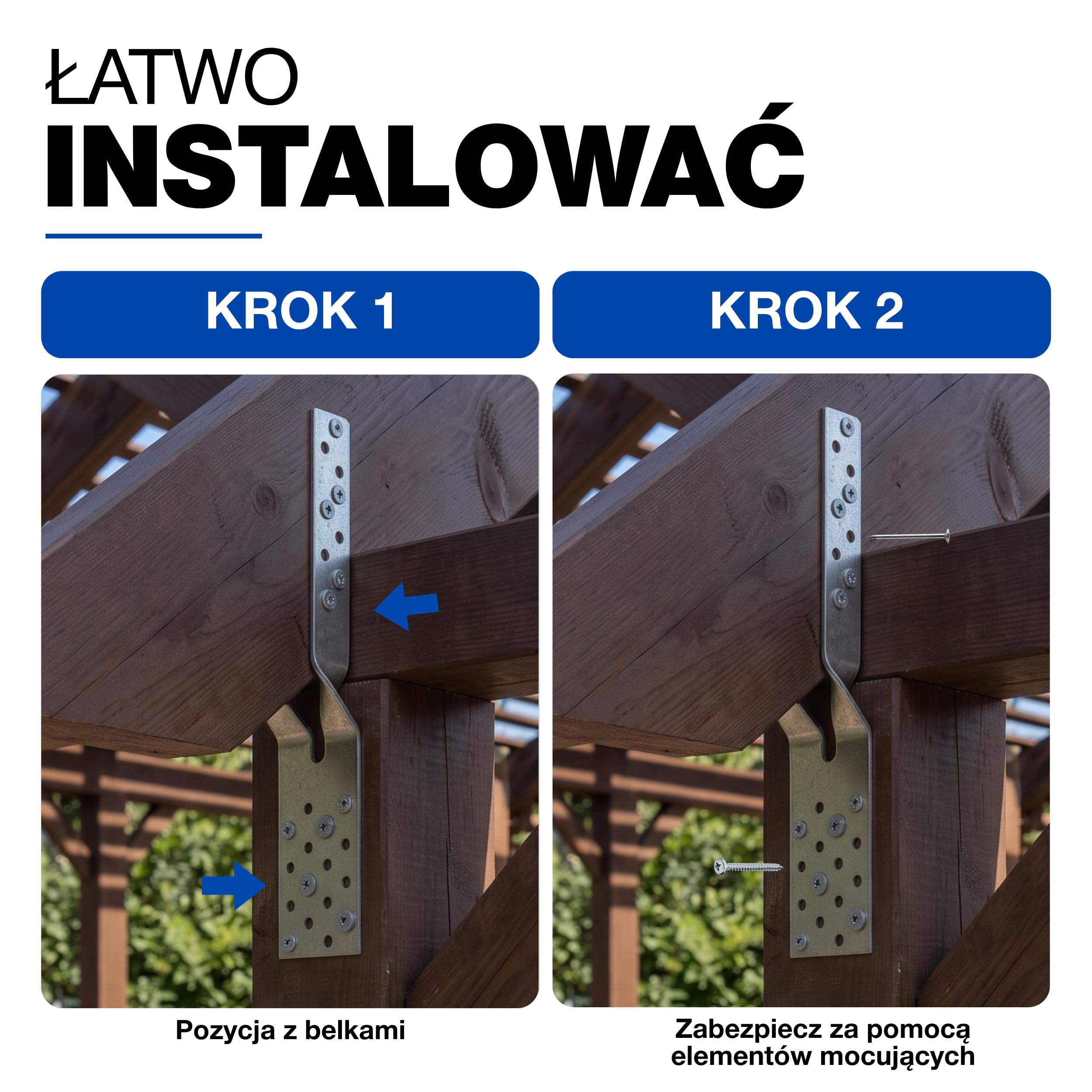 GeZu Impex Zestaw 28 ocynkowanych łączników do kratownicy dachowej, 320 x 48 x 1.5 mm, z rozwidlonymi płytkami kotwiącymi, do drewna