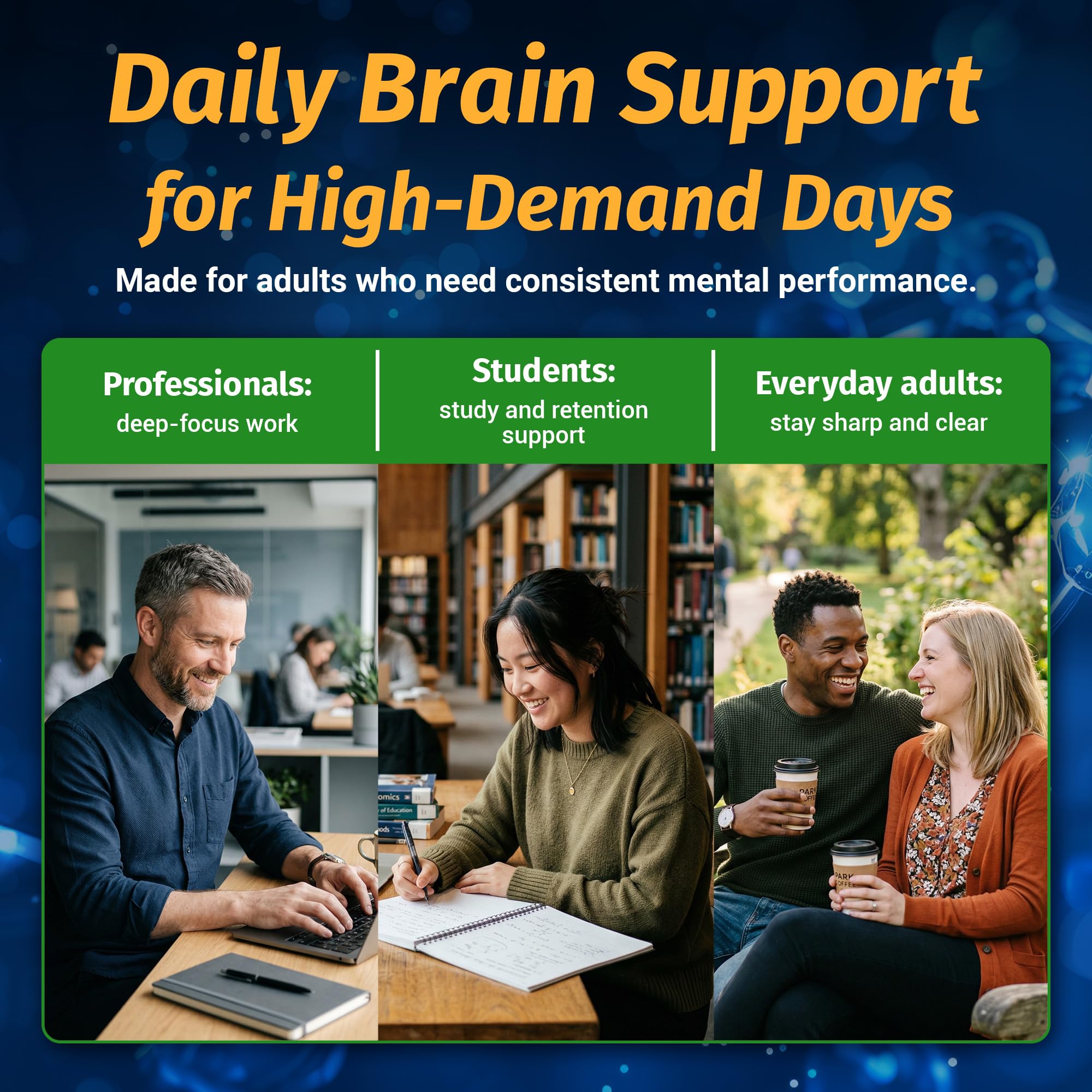 1 Body Brain Support - Bacopa Monnieri, Lion’s Mane for Memory & Focus — Amazon image 7