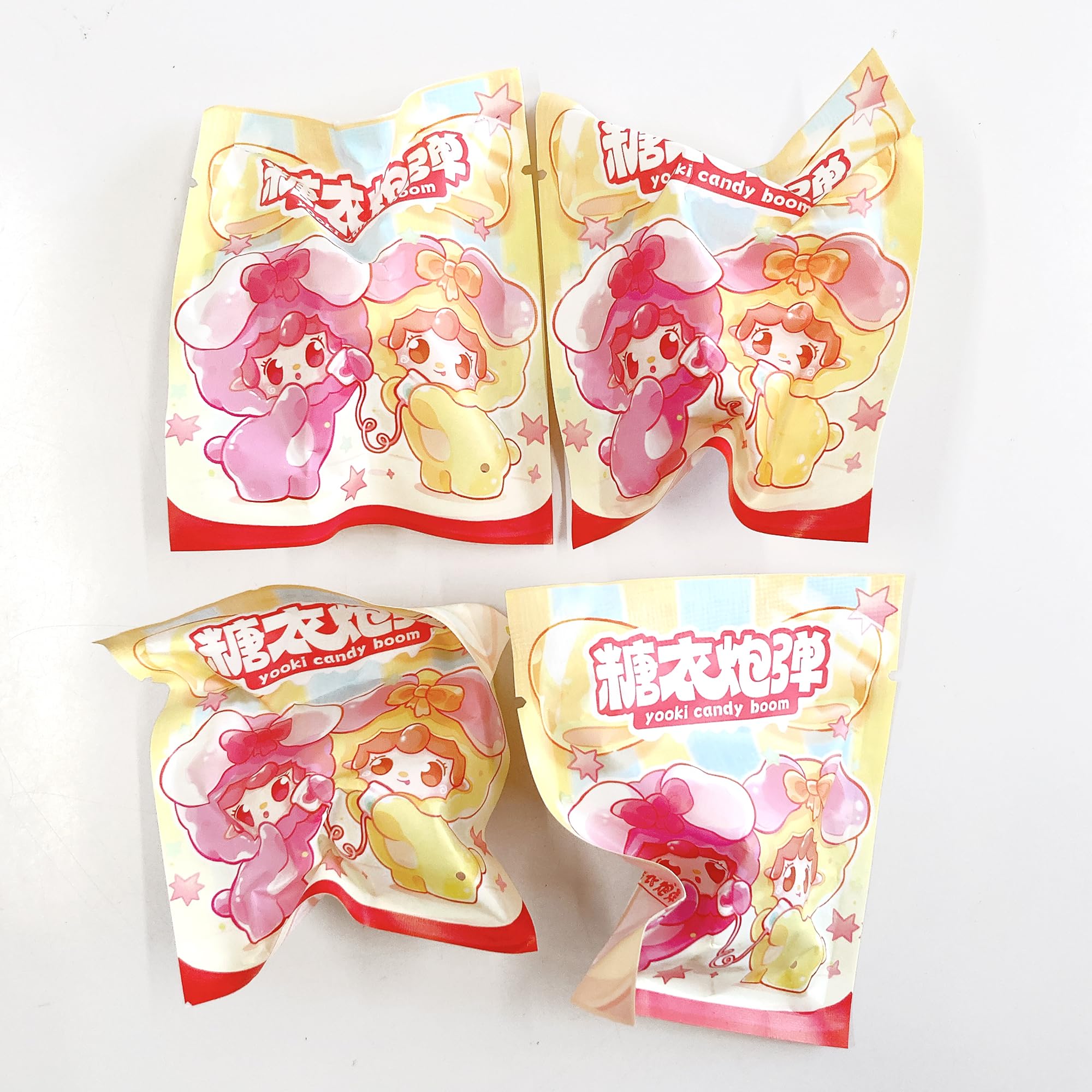 Amazon | Yooki Candy Boom フィギュア4個入り ブラインドボックス