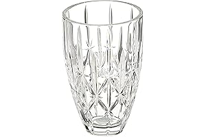 Marquis by Waterford Sculpture Vase, Sparkle, 9&quot; - A masterpiece crafted to elevate your decor