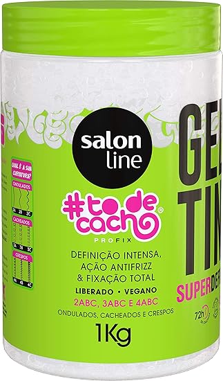 Gelatina Nao Sai Da Minha Cabeca 1kg Todecacho Salon Line Amazon Com Br