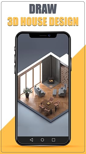 Modern House Design 3D | Draw House Lounge And Kitchen
