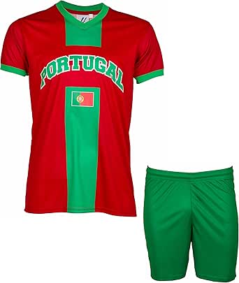 A Chacun Son Pays Portugal Jersey And Shorts – N°7 – Football
