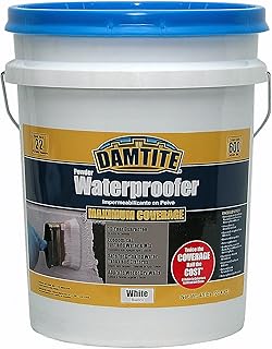 Waterproofing WHT MAX PWDR WTRPRF 45LB 01451 Maximum Coverage White Powder Waterproofer, 45-pounds, 45 lb