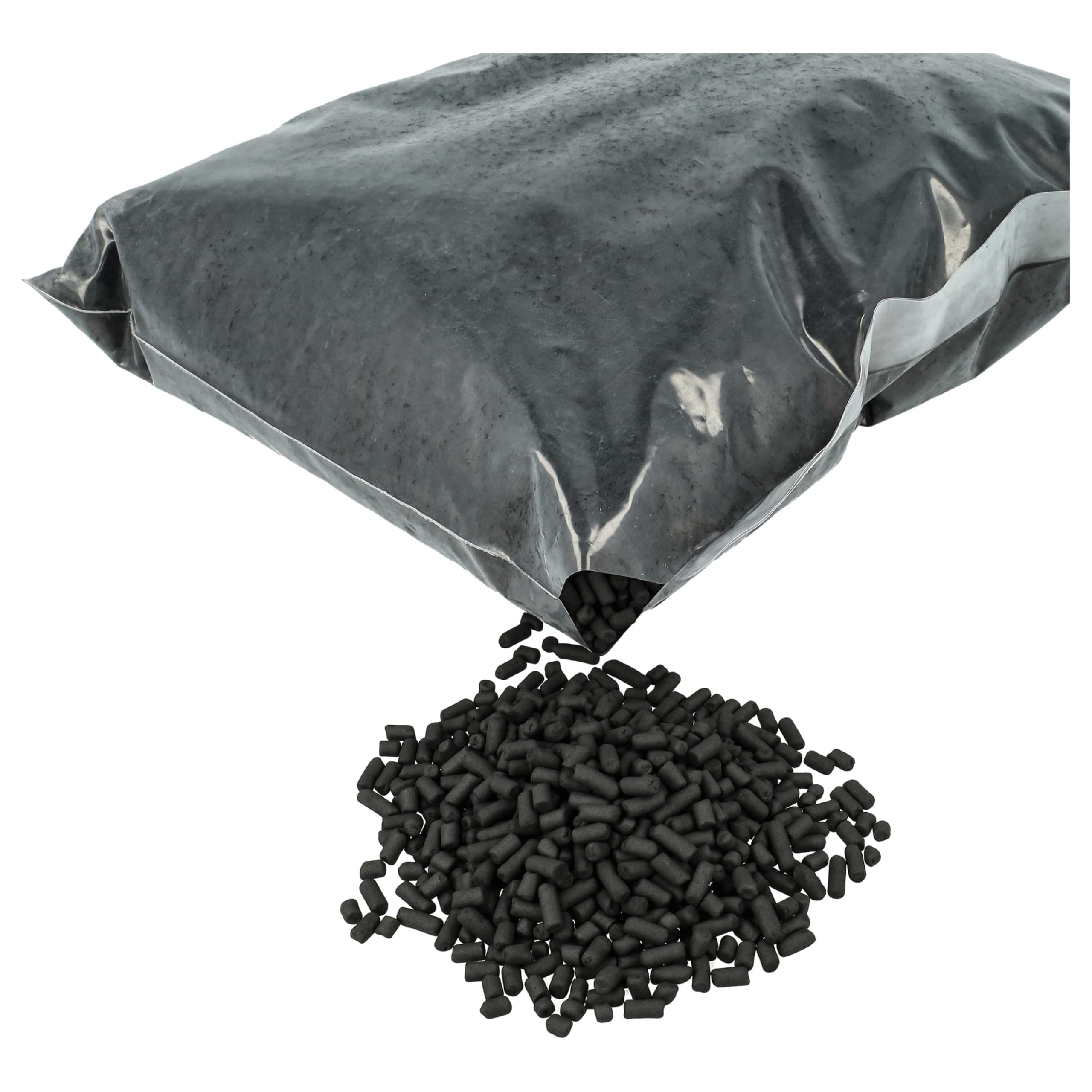 vhbw 5 kg Aktivkohle Pellets Nachfüllpack Ersatz für Berbel 1000875 | 4006513, 1090065 für Dunstabzugshaube - 3 - 4 mm Durchmesser
