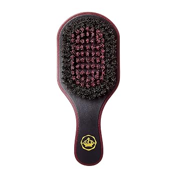 Red Premium 2 Bristles In 1 Body Mixed Club Boar Brush X BowWow Medium&Hard