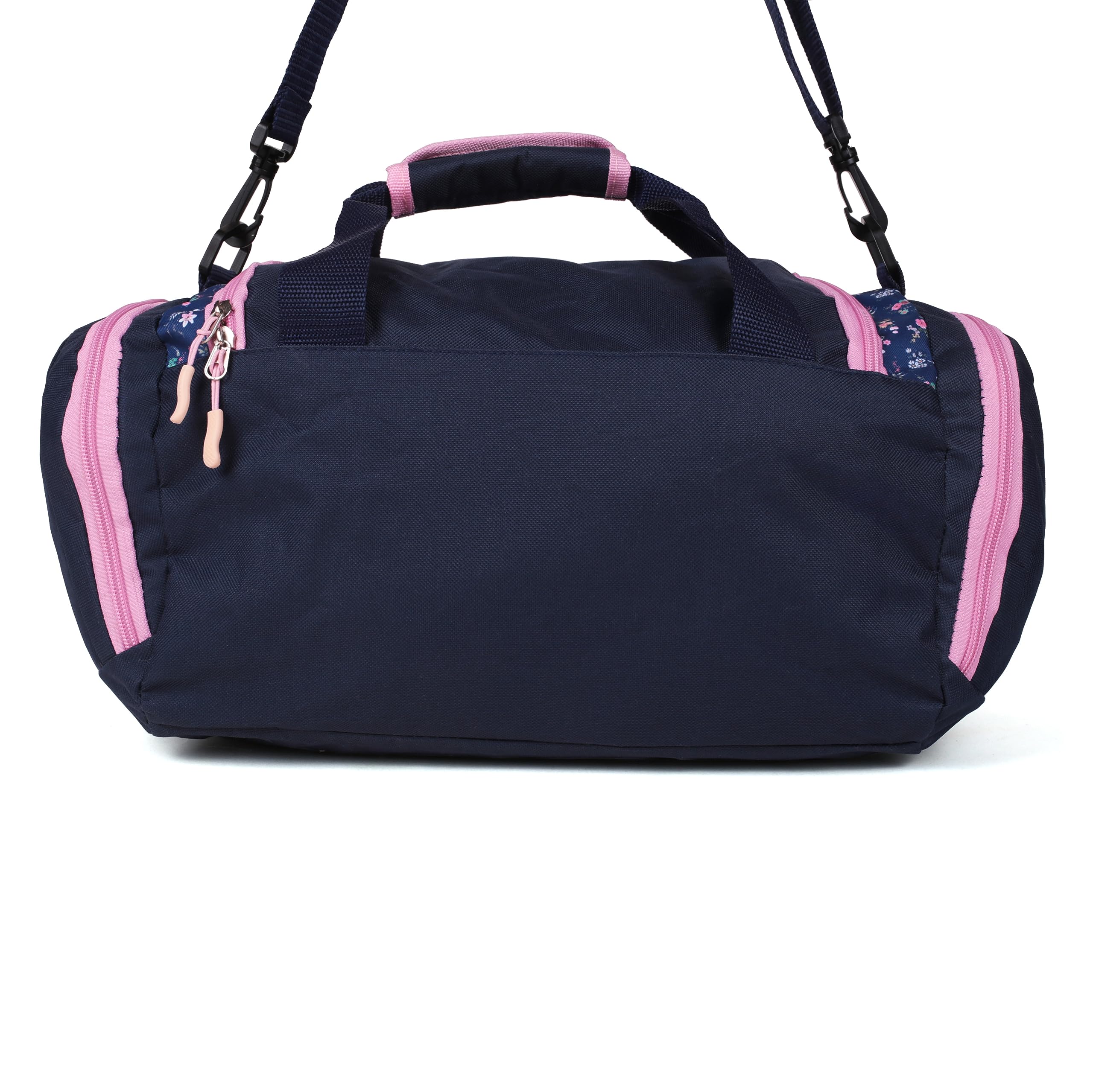Pferde Pony Umhängetasche Sporttasche für Mädchen Kinder Reisetasche - 35 x 22 x 18,5 cm, blau/rosa, Volumen ca.14,2 Liter