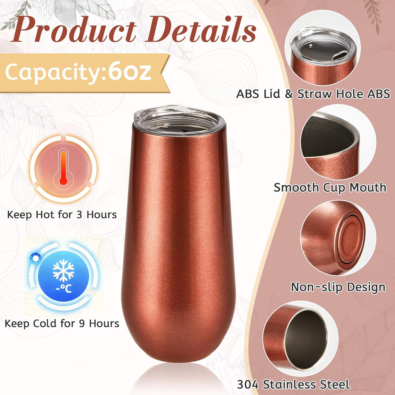 44Pcs Bridesmaid Proposal Gifts 6 Set Bridesmaids Boxes Bulk Will You Be My Bridesmaid Gifts Include Decorative Boxes Glasses Invited Cards Scrunchies for Bridal Shower Wedding Bachelorette - Image 3