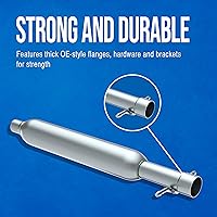 Vista 4 de Walker 21764 Resonador de escape de ajuste directo 2.25" Salida (ID) 2.25" Salida (OD) para Ford Fusion