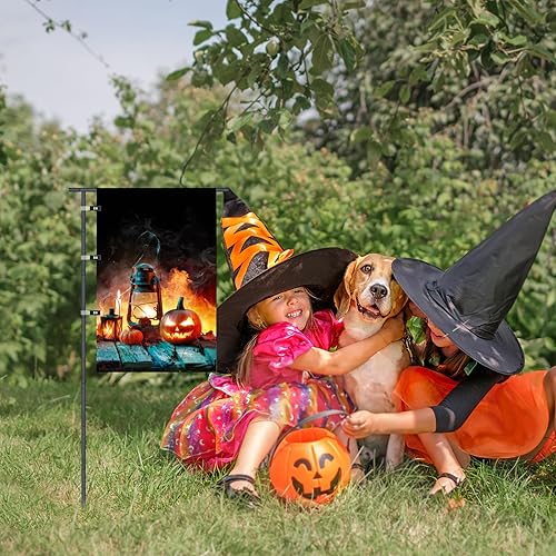 Miniatura 5 de DOITOOL 20 clips para bandera de jardín, clips de plástico anti viento, accesorios para bandera de jardín, patio, soporte para postes de bandera