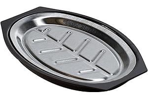 Sizzling Hot Stone for Indoor/Outdoor Steak Cooking, Nordic Ware 365
