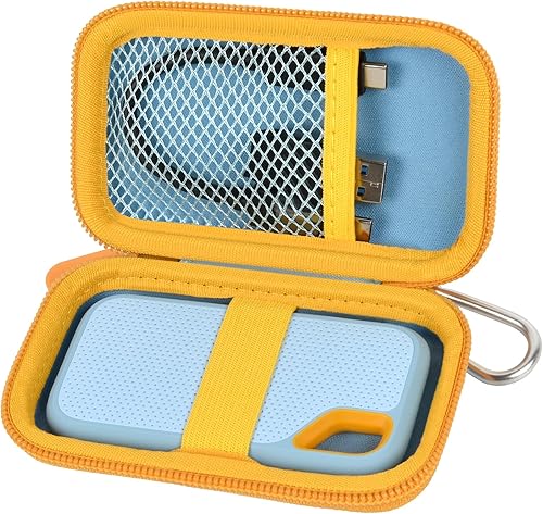 Funda compatible con SanDisk 1TB 2TB 500GB 4TBpara PRO Extreme Portable SSD, soporte externo de almacenamiento de disco duro de estado sólido para