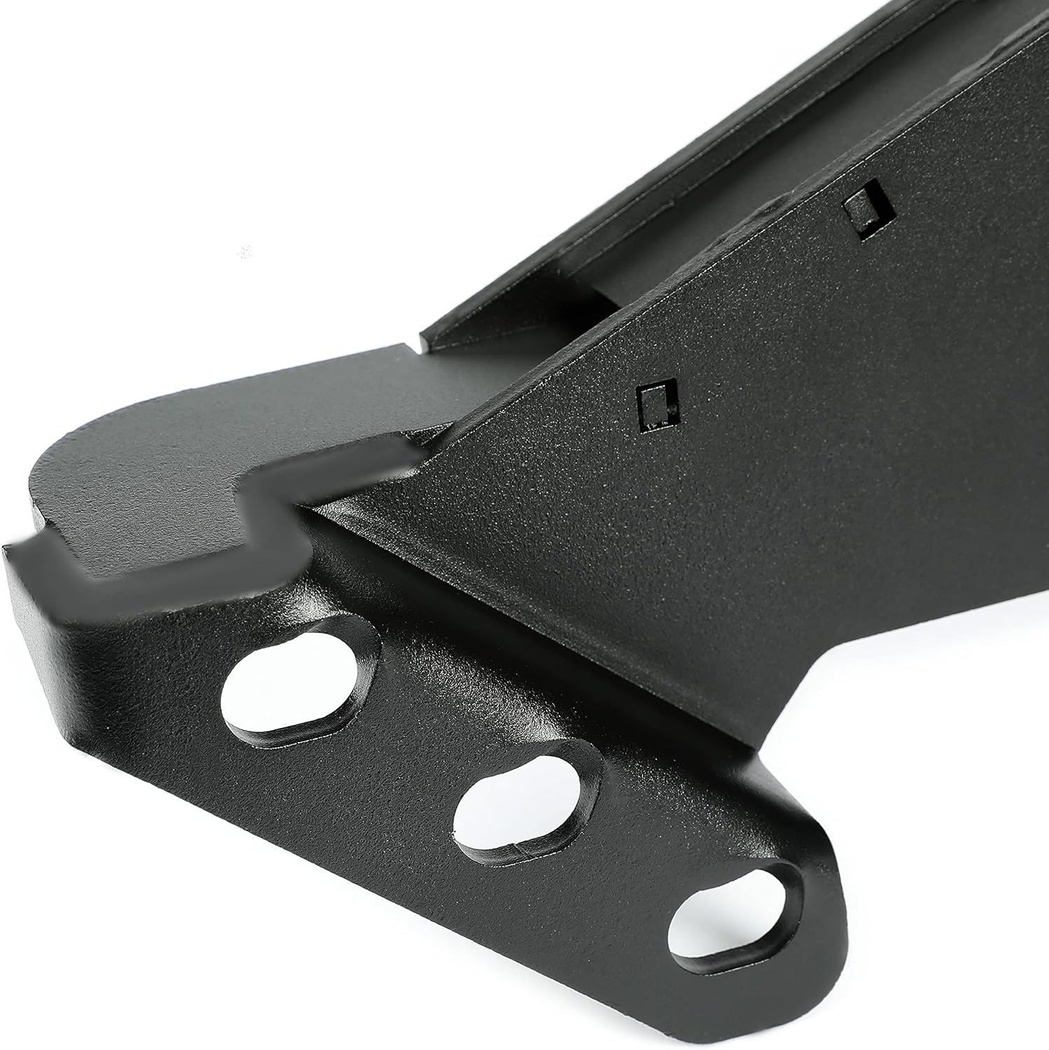 KUAFU Track Bar Drop Bracket Compatible with 2005-2007 Ford F250 F350 4WD Super Duty 6-8" Lift Kit Steel Black