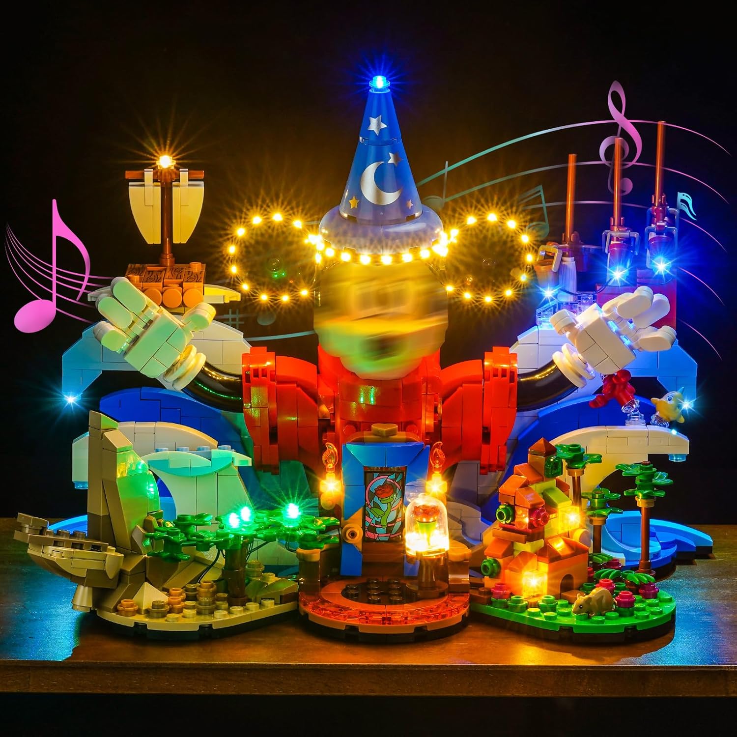 BrickBling LED Light Compatible with Lego 21352, Music Version Light-No Model Included