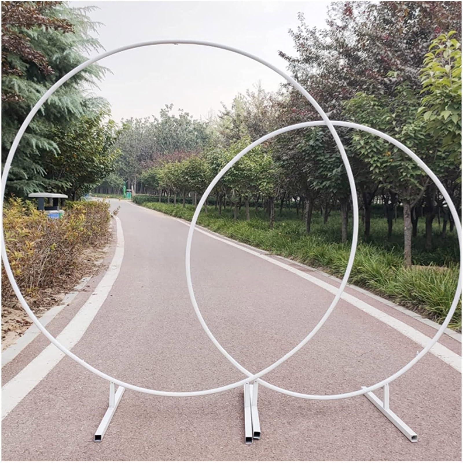 Metall-Ballonständer – wetterbeständiger Blumenbogen e Basis für Geburtstage, Babypartys, Abschlussfeiern & Feiern – stabiles Design für Veranstaltungen