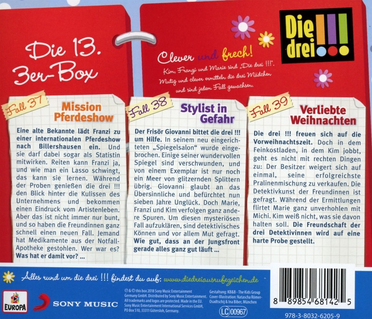 Die 13.3er-Box (Folgen 37-39)