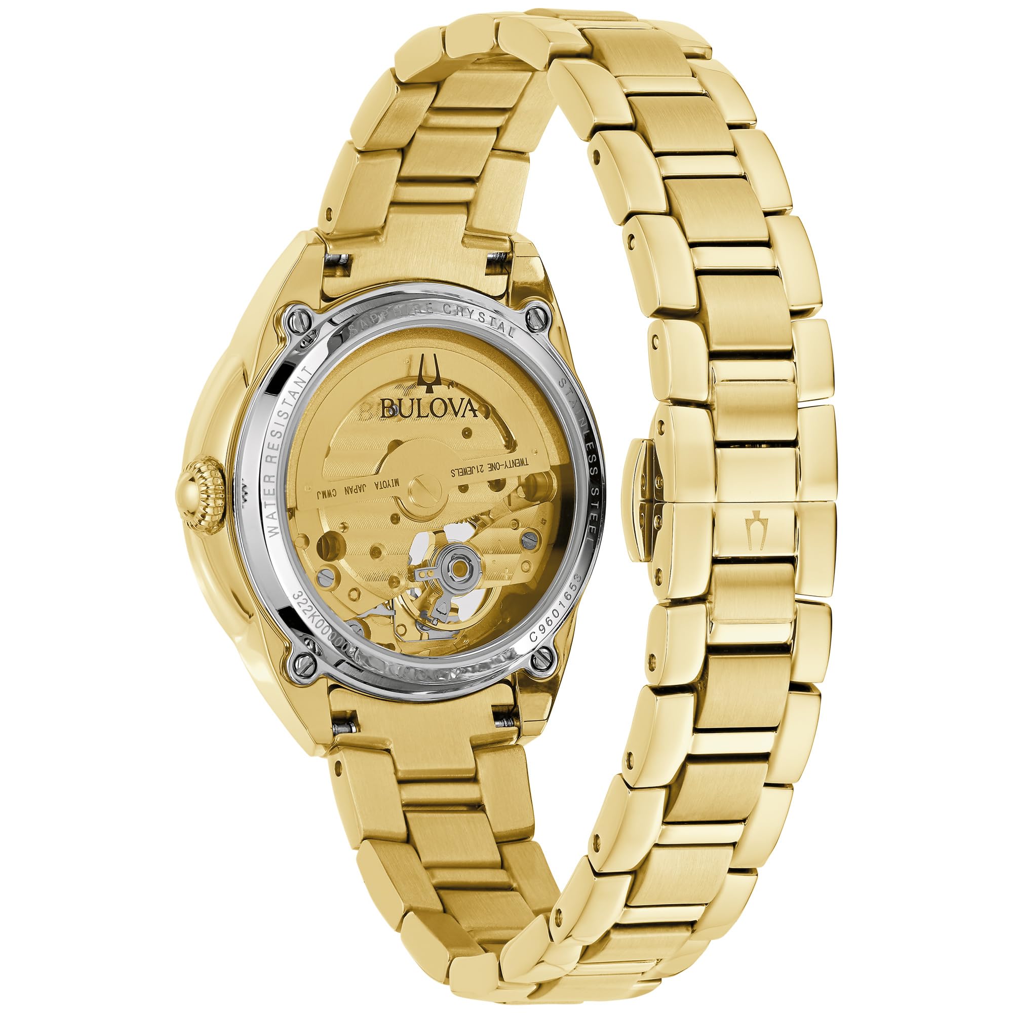 Bulova Automatic Watch 97L172, Dorado