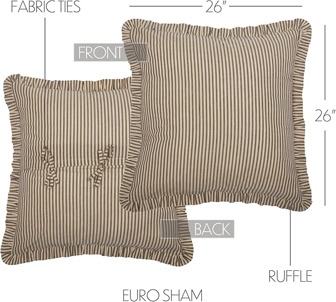 Funda de Almohada Cuadrada de Algodón con Volantes y Cierre miniatura 2