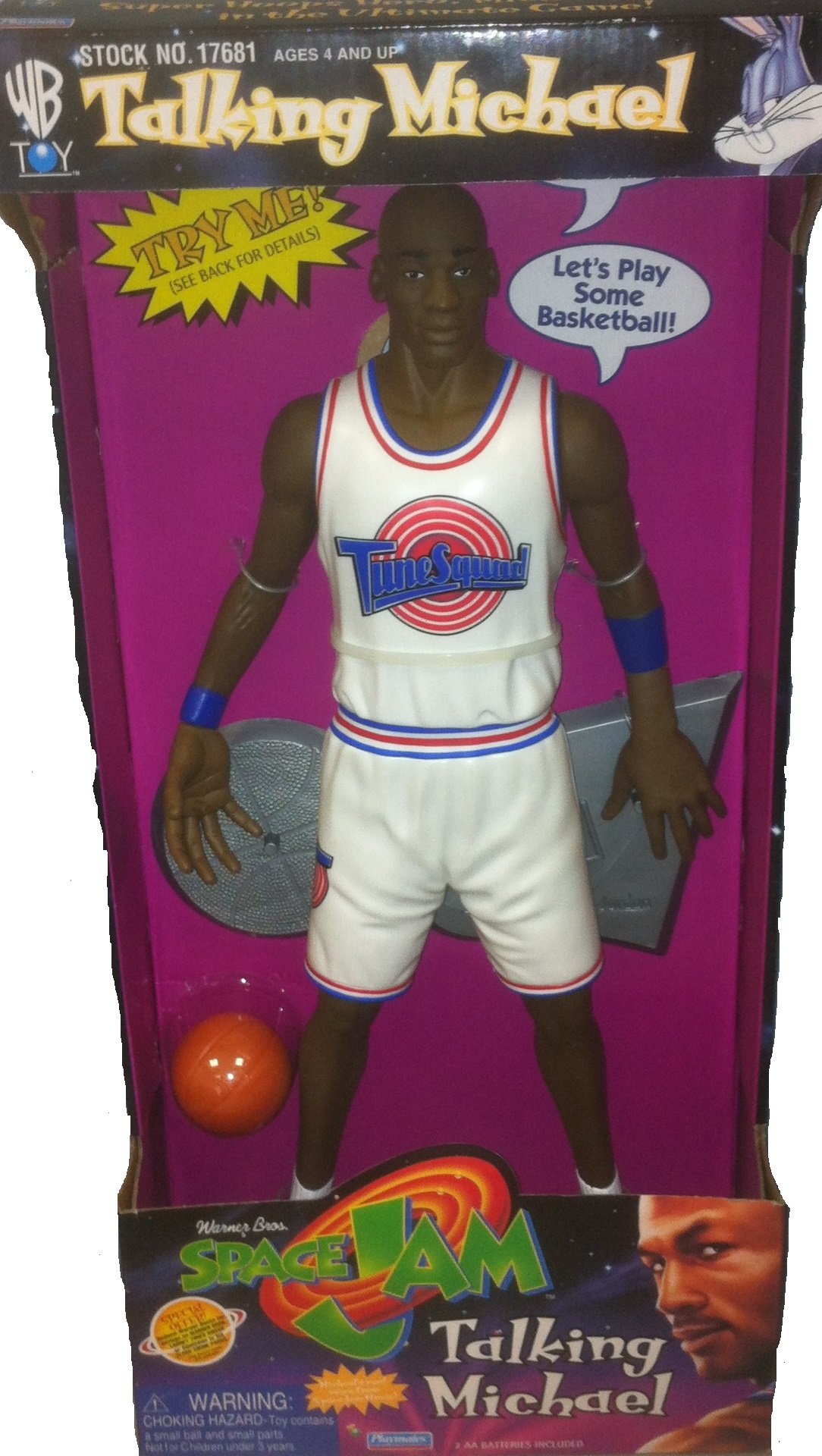 スポーツ SPACE JAM Talking Michael Michael Jordan SPACE JAM Talking Michael : Amazon.sg: Sporting Goods