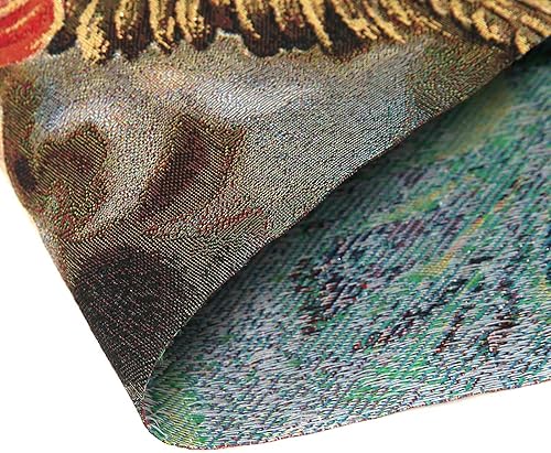 Miniatura 5 de HZMAN Pintura de San Miguel Retro, hecha a mano, arte de pared, arte decorativo de arcángel sagrado católico, imagen estética católica para sala de