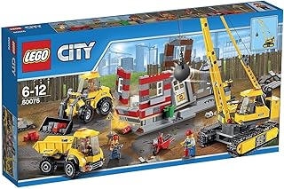 موقع الهدم من مجموعة سيتي من ليجو 60076، خامات متعددة