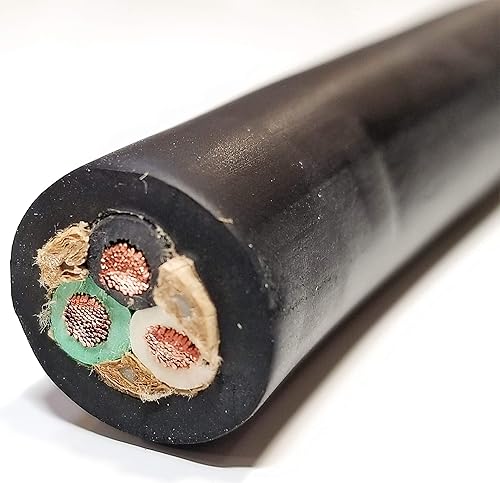 Paquete de cables SOOW 103, forrado, 30 amperios, 3 cables, 600 voltios, resistente al agua y al aceite