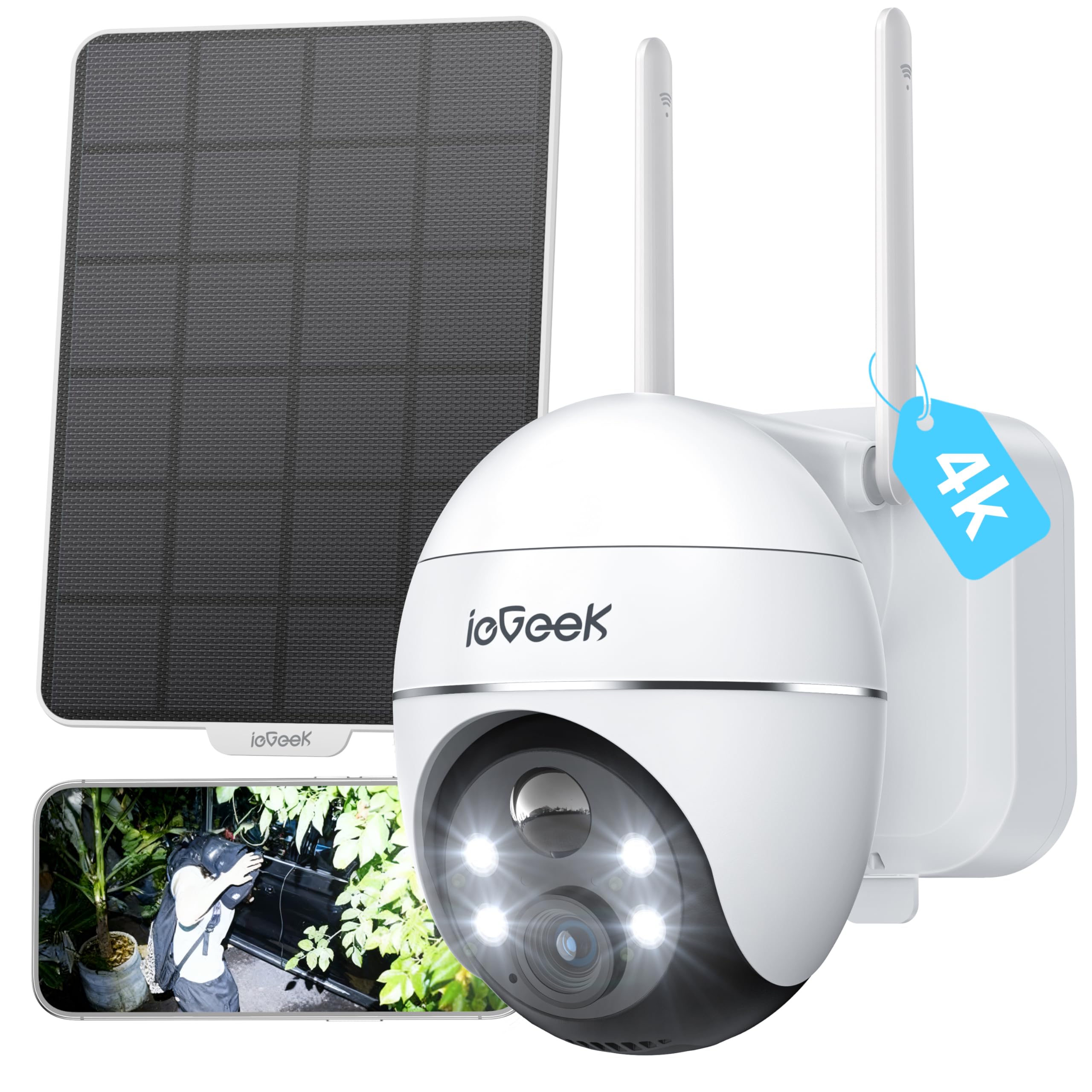 Amazon.co.jp: 【臨場感溢れる4K 800万画素・10000mAHバッテリー・16倍