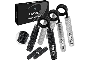Logest Hand Grip Set: The Ultimate Grip Strength Trainer
