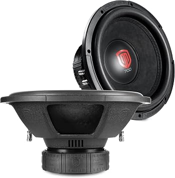 PRORECK Audio 712 12", Max Power 2400W Max Power Loud 12inch Car subwoofer Dual Easy Mounting 1pc