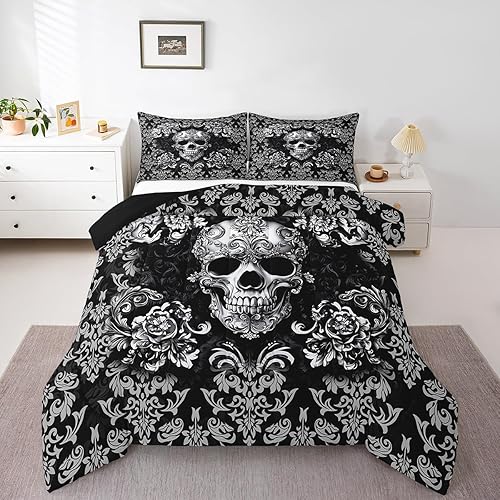 Miniatura 58 de Castle Fairy Juego de edredón con motivo de girasol tamaño queen, ropa de cama rústica de granja con diseño de abejas de 3 piezas para niños