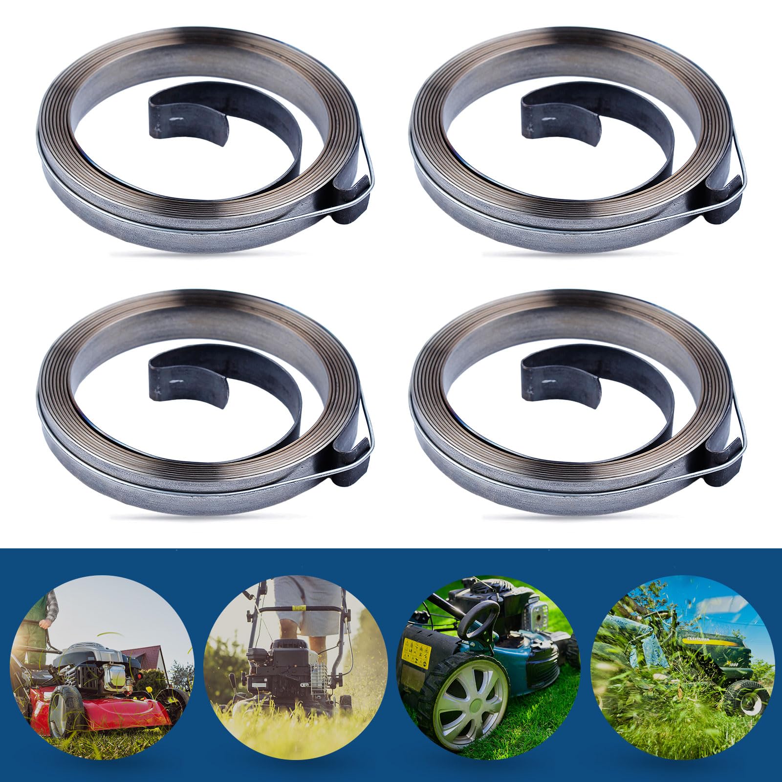 Adefol 28442-ZE2-W01 - Molla di avviamento per Tosaerba Honda GX270 GX240 GX390 GX340 188F 5 KW, 6 Pezzi