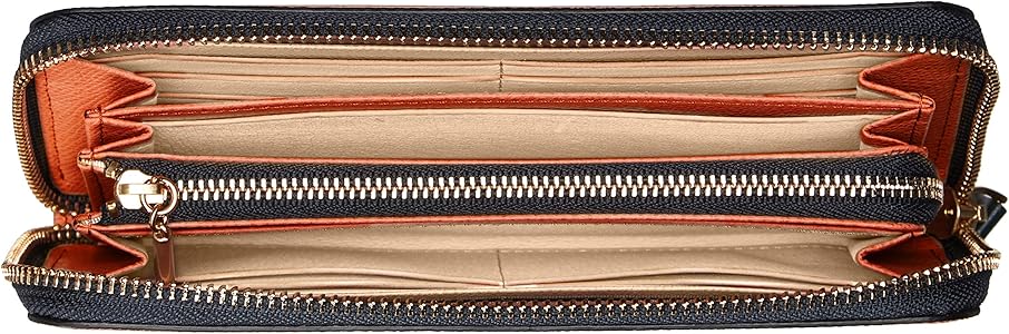 Amazon | [エポイ] ラウンドファスナー長財布 シキ だいだい | Epoi