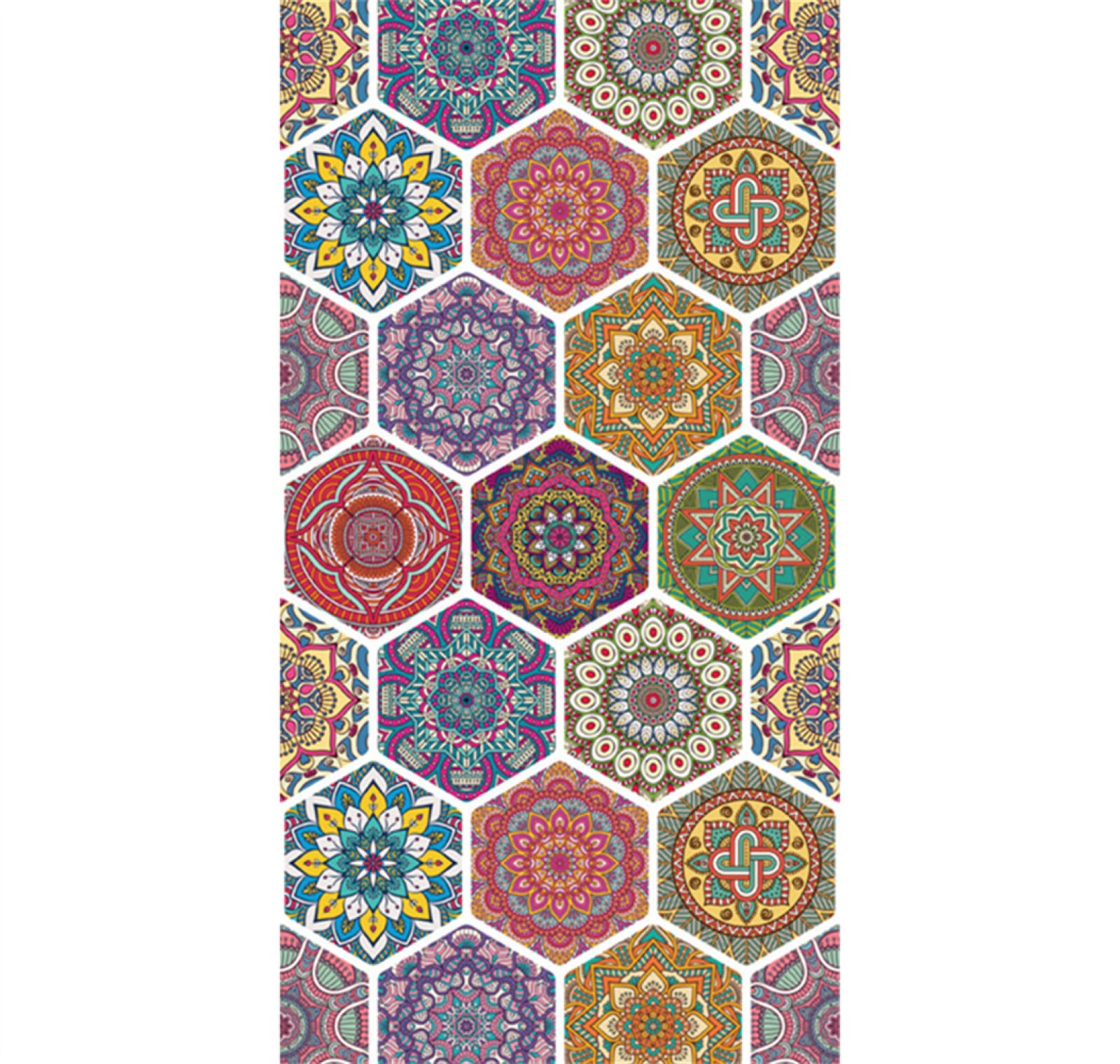 Fensterfolie blickdicht selbsthaftend,3D Fensterfolie sichtschutz glasfolie, Retro-Raute,Einfache entfernung wiederverwendbar,Statisch haftend anti-UV für badzimmer matt(75cmx200cm)