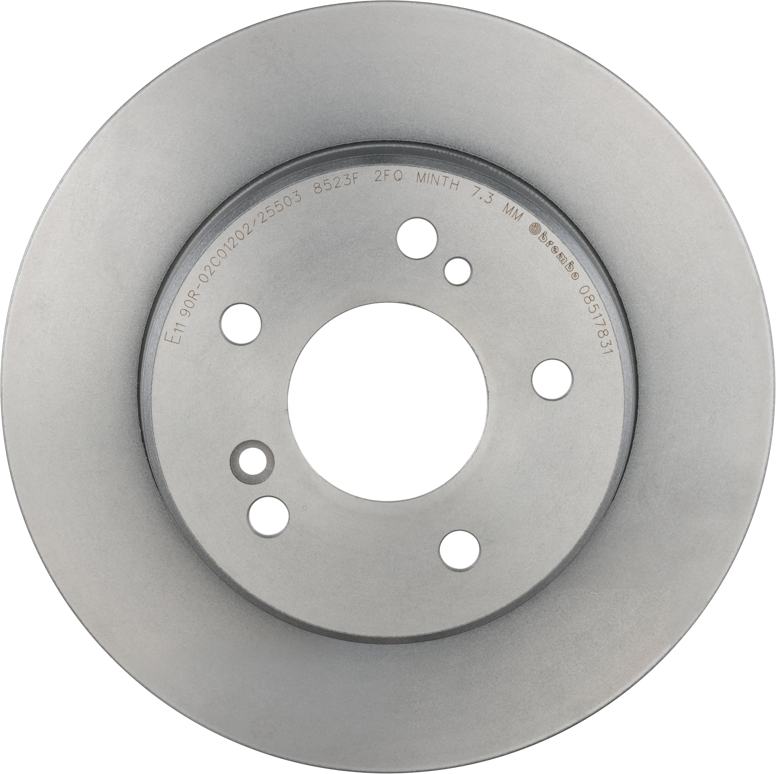 Brembo 08517831 Discos de Freno con Recubrimiento UV, Set de 2