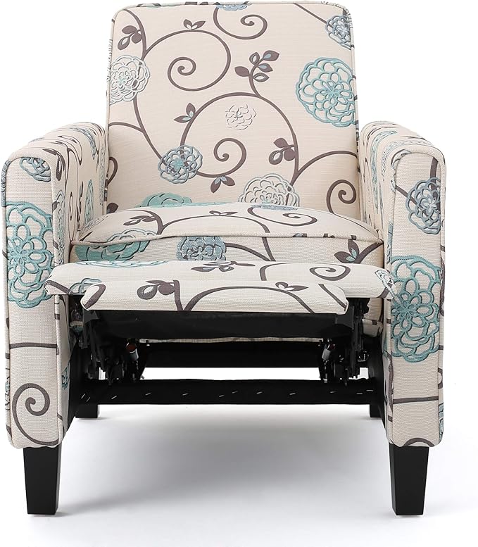 Sillón Reclinable 2 Piezas Beige Claro miniatura 5