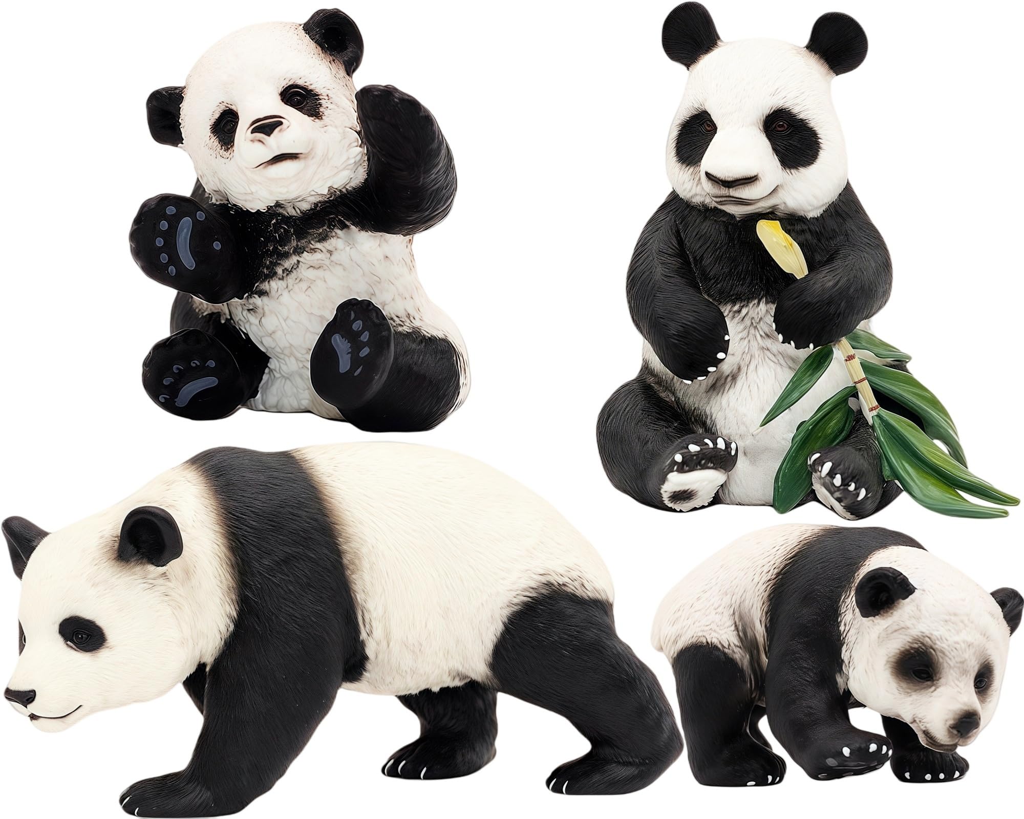 Amazon.com: Gemini&Genius Panda Animal Toys, Panda Figurines Toy