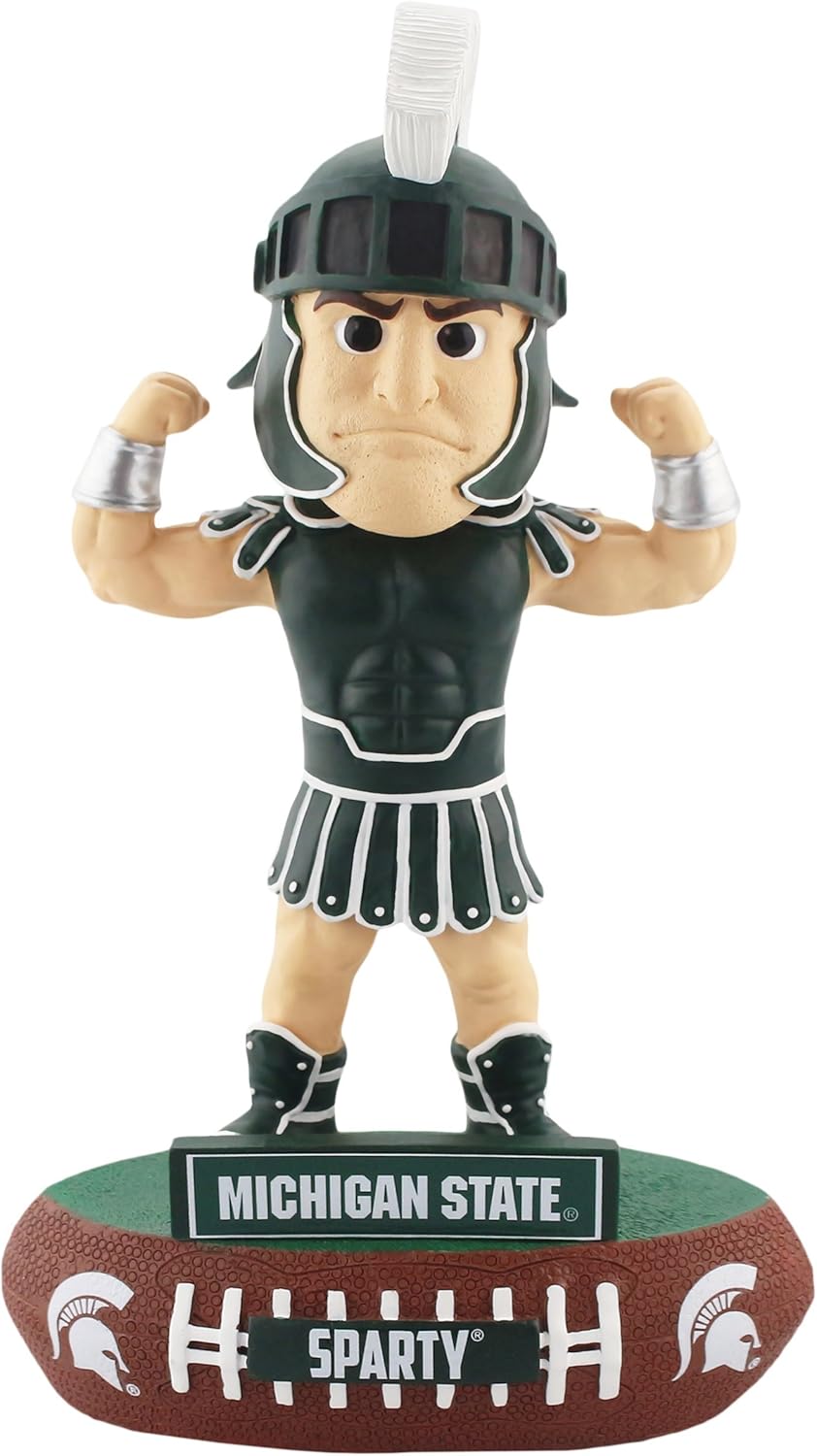 Sparty Michigan State Spartans Baller Special Edition Bobblehead Amazon It Giochi E Giocattoli