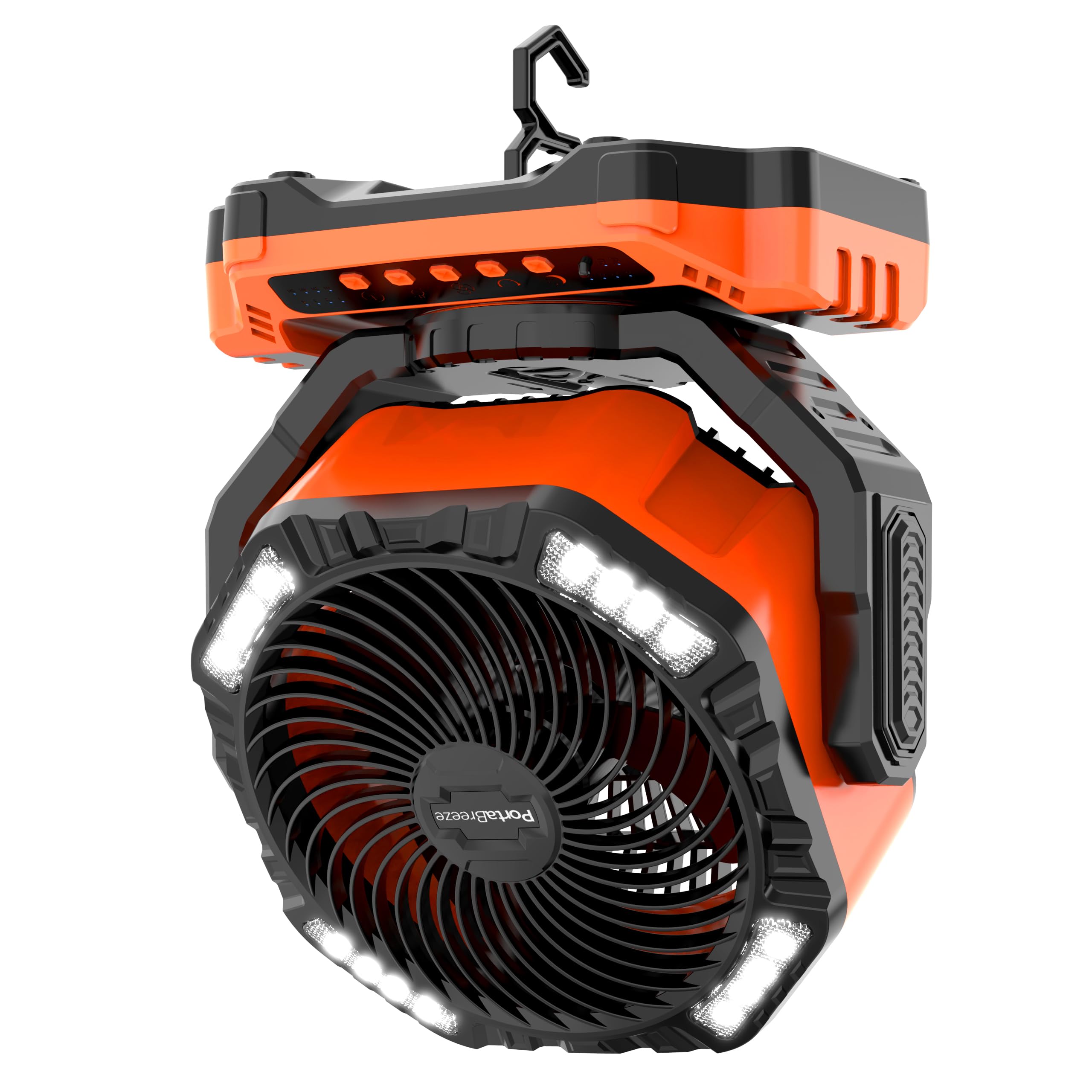 Amazon.com: Porta Breeze 40000mAh Rechargeable Camping Fan w Light