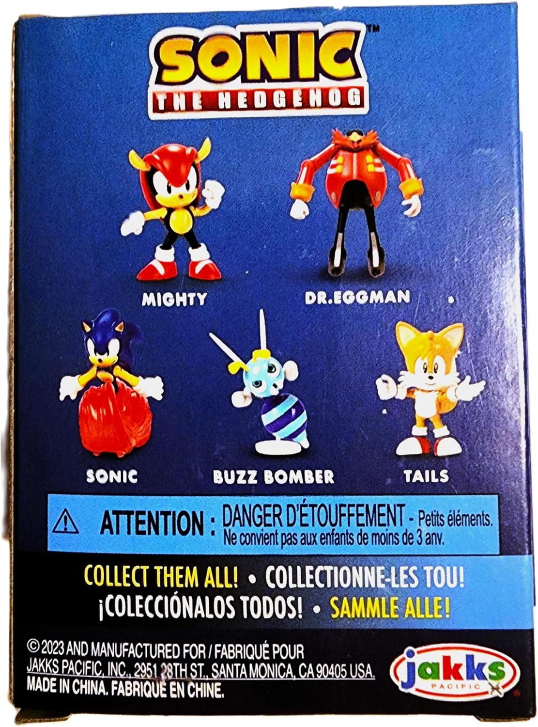 Sonic The Hedgehog Dark Chao Includes Mini Figure and One Gold Ring, Black image 4