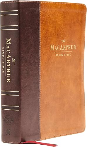 NASB, MacArthur Study Bible, 2nd Edition, Leathersoft, Brown, 1995 Text, Comfort Print: Unleashing God's Truth One Verse at a Time