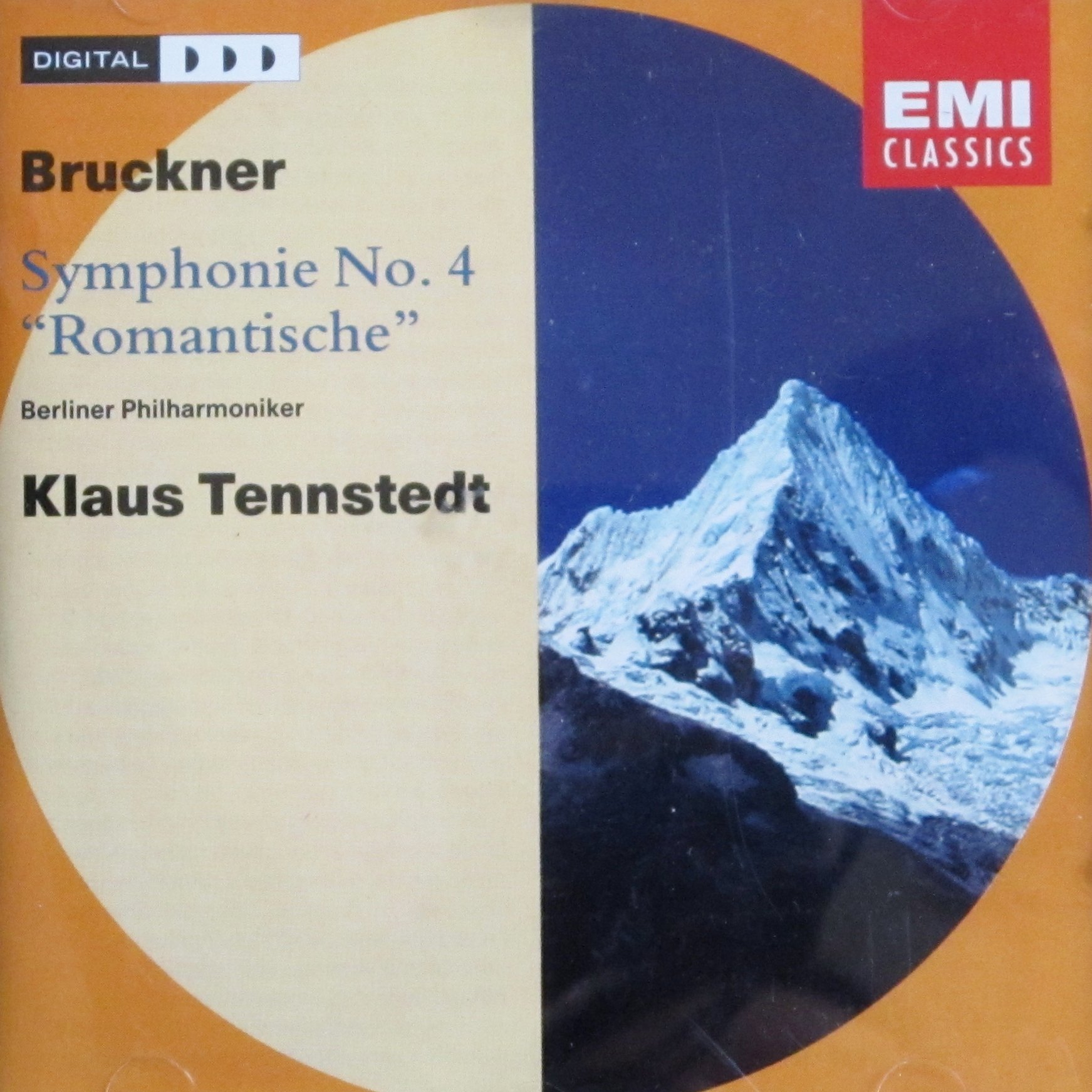Symphony 4 " Romantic " [Audio CD] Bruckner; Tennstedt and Bpo