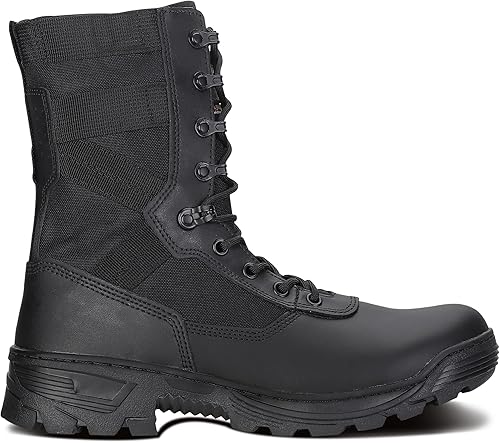 Vista 5 de SAILOFO Botas militares para hombre, botas tácticas ligeras, botas de caza de selva para senderismo