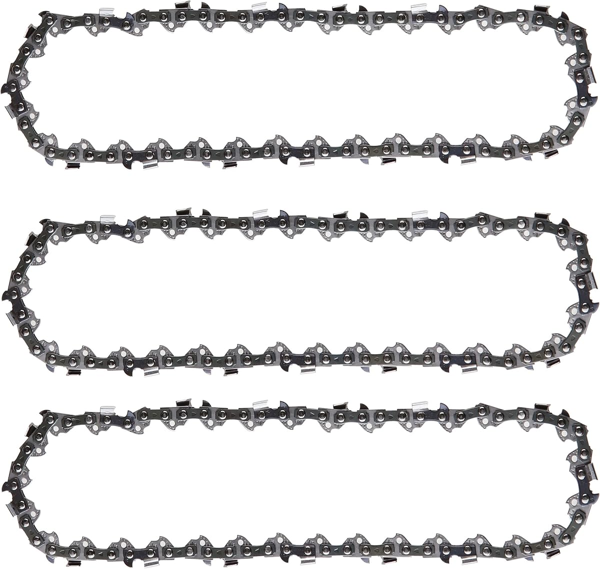 Morocca 3 Pack 8" Replacement Chainsaw Saw Chain